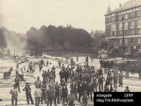 Krydset mellem Gammel Kongevej  Smallegade  Allégade og Falkoner Allé 1899.jpg